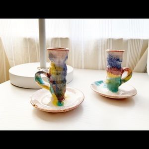 Ceramics Candle Holders